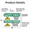 Signmission 12 in Height, 18 in Width, Plastic, Rectangle, Bilingual OS-2PACK-SF-P-1218-L-10887 - alternate 7